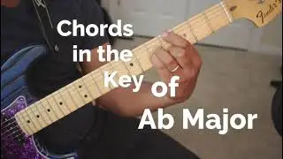 Familia de Acordes Tonalidad de  (Lab) bemol Mayor Lecciones de Guitarra