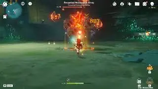 "Do you want Klee?" solo gameplay vs Perpetual Mechanical Array