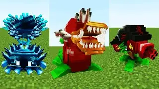 Plants vs Zombies Fusion addon in Minecraft PE PvZ Fusion MOD MCPE