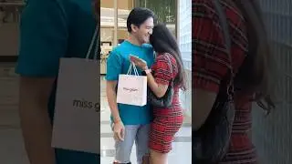 PRANK GANDENG TANGAN CEWE CANTIK MALAH DIPELUK 