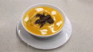 Pumpkin cream soup