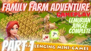 Family Farm Adventure Gameplay(Lemurian jungle complete)