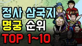 삼국지에서 활을 제일 잘 쏘는 장수들의 순위를 정해보자