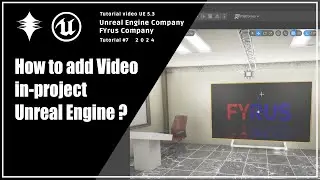 How to play video with trigger-box in Unreal Engine 5 !!!
