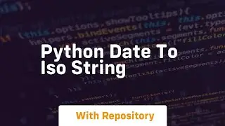 python date to iso string