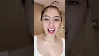 Angel karamoy hot, tangtop putih mulus