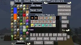 minecraft mod showcase all u want inv editor