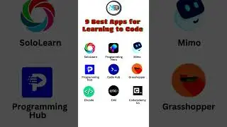 9 Best apps for learning to code #shorts #shortsvideos #trending