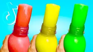 Nouvelle tendance de Tik Tok ! Comment préparer du caramel en bouteille ou, "le slime comestible"