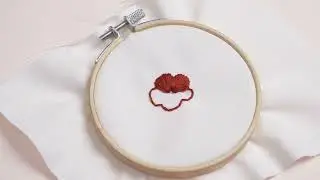 Broderie : passé plat - vidéo tuto