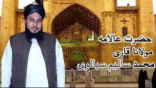 Shan e Mola Ali A.s  ...Hazrat Allama Maulana  Qari Muhammad Saleem Sialvi