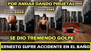 ERNESTO CAZARES GANADOR DE EXTALON SUFRE ACCIDENTE EN BAÑO