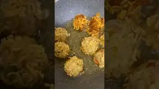 Crispy Noodles balls / Snack!! #abhiscafe