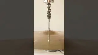 Ride Cymbal and Magnets  #magnettricks #soundeffects