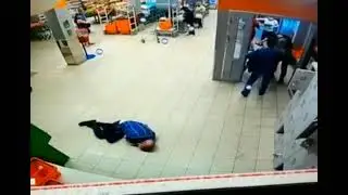 В Калининграде мужчина избил охранника магазина который попросил убрать его велосипед