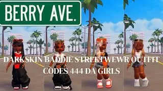 BERRY AVENUE* Darkskin Baddie Streetwear Outfit Codes