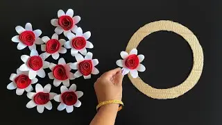 Beautiful and Easy Paper Wall Hanging  / Paper Craft For Home Decoration / Unique Wall Hanging / DIY