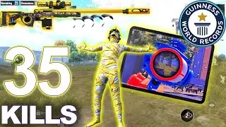 🔥 35 Kills! WORLD’S NO.1 AWM Sniper Gameplay of the Year 🥵 | PUBG Mobile