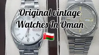 Used Vintage Watches for sale in Oman 🇴🇲 | ceelifemedia #oman #fyp #fypシ゚viral #foryou #viralvideo