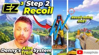 PERFECT RECOIL in RUST. EZ3 Aim Train system step 2.  Denny's Guide to the ultimate flick and recoil