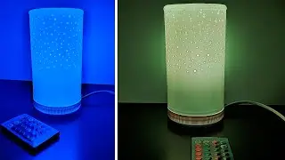 DIY LED Night Light – Crafts from a Protein Jar – Take & Make
