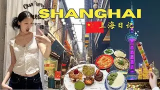 SHANGHAI VLOG 🇨🇳 visiting all the viral spots, the must eats, the best shopping areas | 上海旅游