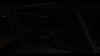 Night flight with Cessna C172 over Antalya