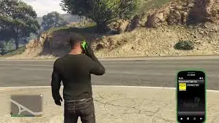 GTA V STORY MODE working as a driver