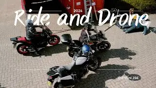 Motorrijden en Drone vliegen. Een perfecte combinatie!