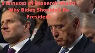 Teen Proves Biden Shouldn't (and can't) Be President With 5 Minutes Of Research