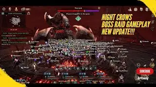 NIGHT CROWS GLOBAL BOSS RAID GAMEPAY | NEW UPDATE APRIL 30TH |