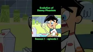 Evolution of Danny Phantom #shorts #evolution #badromance