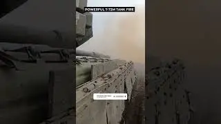 Powerful New Russian T-72M Tank Fire 