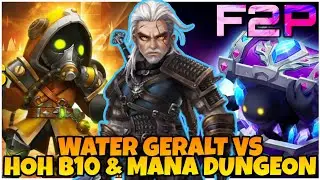 HOH B10 JARRETT & MANA DUNGEON WITH GERALT - BEGINNER ACCOUNT - SUMMONERS WAR