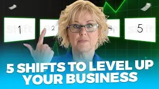 5 shifts to scale up to your next level in your business |Mastering the Mindset and Moves for Growth
