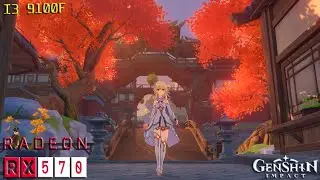 Genshin Impact | RX 570 + I3 9100F - Ultra Setting (1080p, 1440p, 4K)