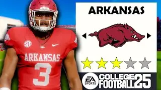 I Rebuilt Arkansas in College Football 25!