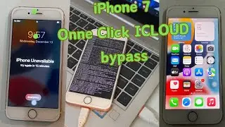 How To Unlock iCloud On Apple iPhone 7 || iPhone 7 iOS 15.8 iCloud Bypass With Sim Working 2024