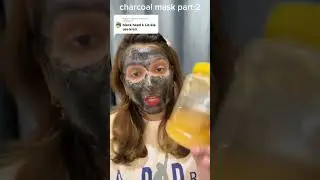 Blackheads removal charcoal mask | #skincare #beauty #makeup #shortsfeed #shorts