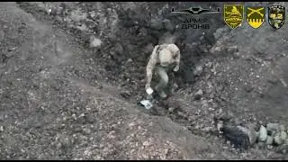 russian soldier  signaling he wants to surrender watch what happened next