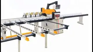 Cursal onder-afkortzaagmachine met pneumatisch opklapbare aanslag, TVM600