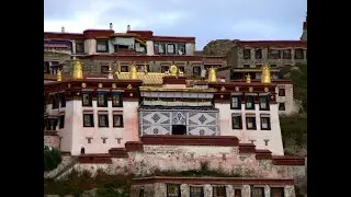 TIBET,  Ganden, le monastère et la Kora