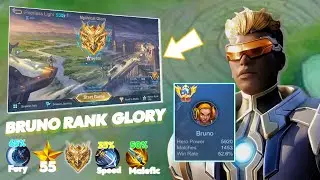 MYTHICAL GLORY 53STAR TOP BRUNO 3X TRIPLE KILL SOLO RANK l MLBB