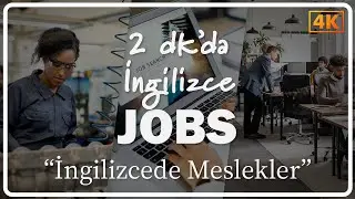 Jobs Vocabulary | İngilizce Meslekler