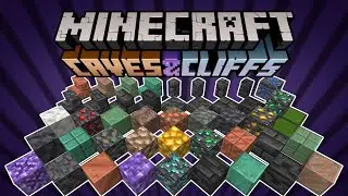 All Blocks + Items in the Caves and Cliffs Update (Minecraft 1.17-1.18)