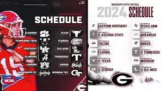 2024 Georgia Bulldogs Football Game Schedule