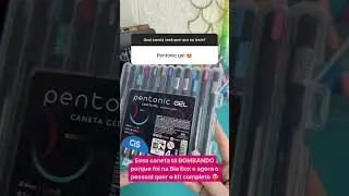 ESSA CANETA está BOMBANDO na MINHA PAPELARIA 😱 VEM VER!! | Bia Winston