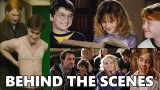 Funny and cute bloopers of Harry Potter movies Part-4 || BEHIND THE SCENES