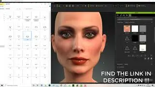 FREE FACIAL PAINT STYLES FOR CC3 CHARACTERS CHARACTER CREATOR 3.2/3.3  ETC ICLONE