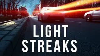 Ligth Streaks from Car lights in After Effects and Particular